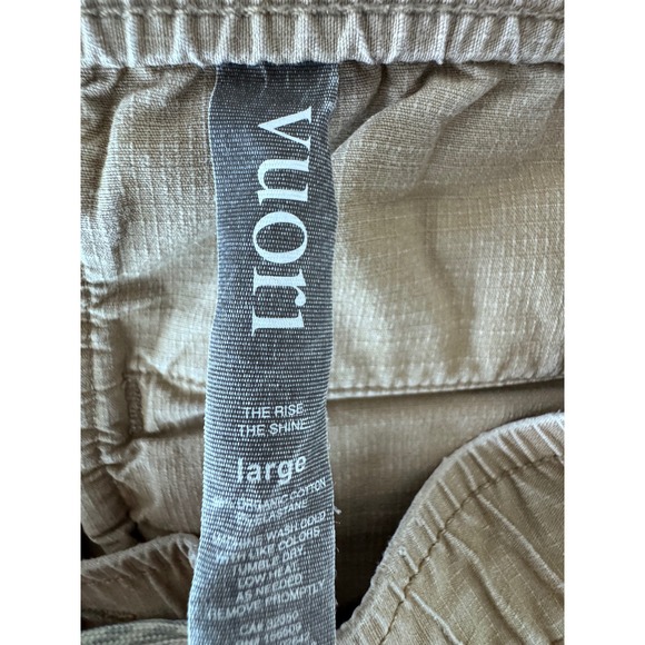 Vuori The Rise The Shine Ripstop Large Drawstring Elastic Waist Casual Pants - Picture 4 of 15